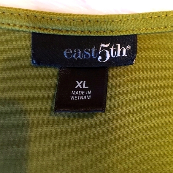 EAST 5th blouse short sleeved size XL - Picture 4 of 5